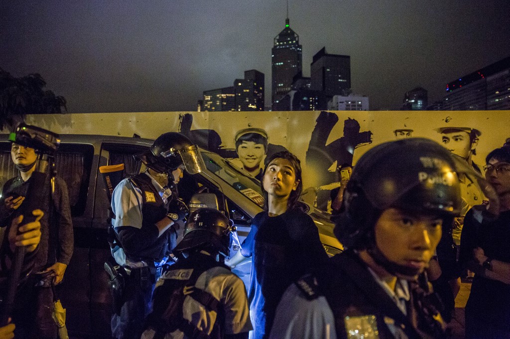 Protestas en Hong Kong