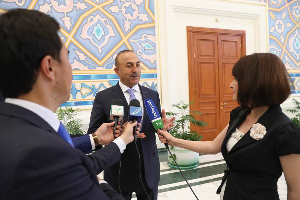 Çavuşoğlu-Özbekistan