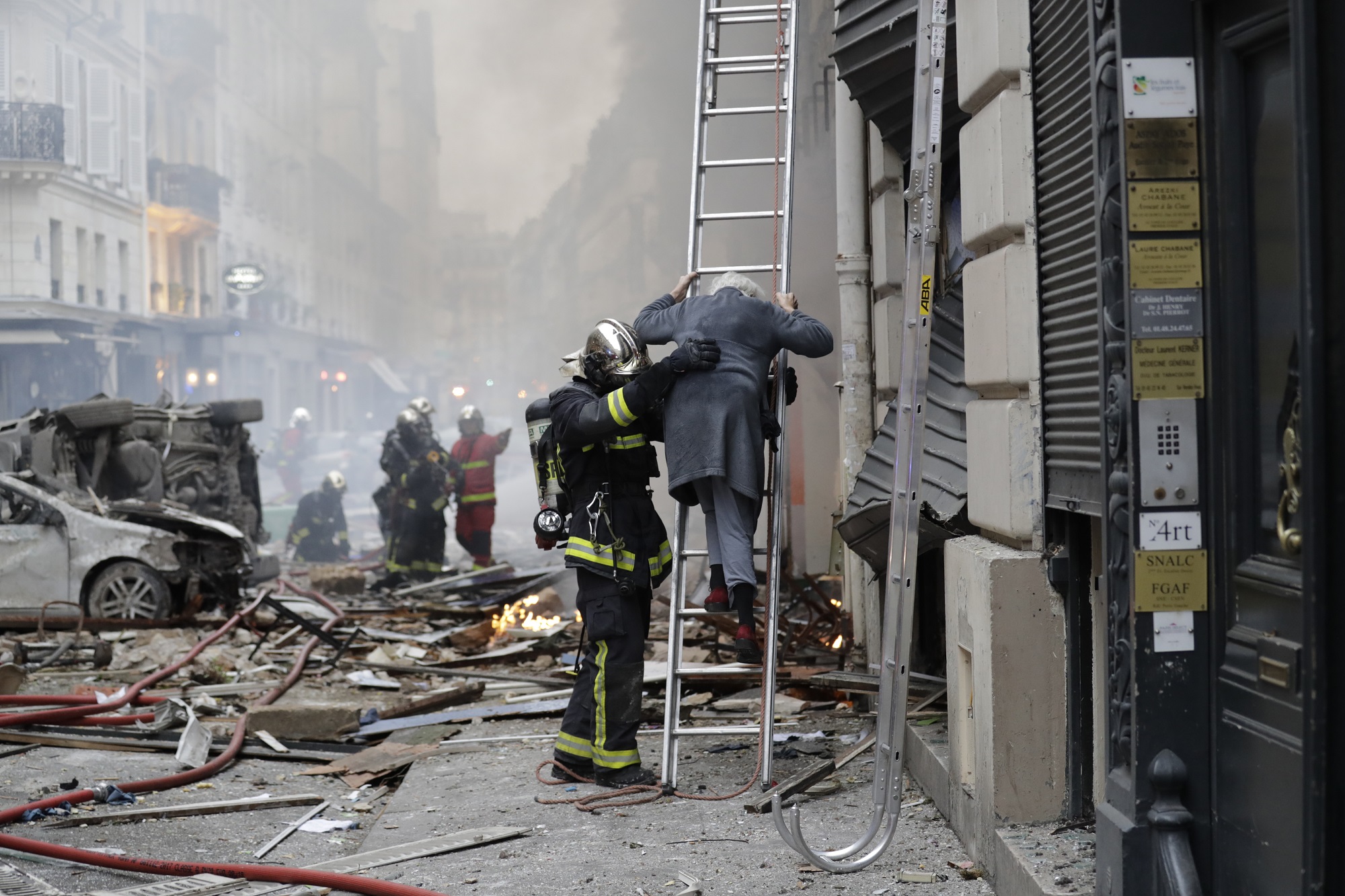 explosion à Paris