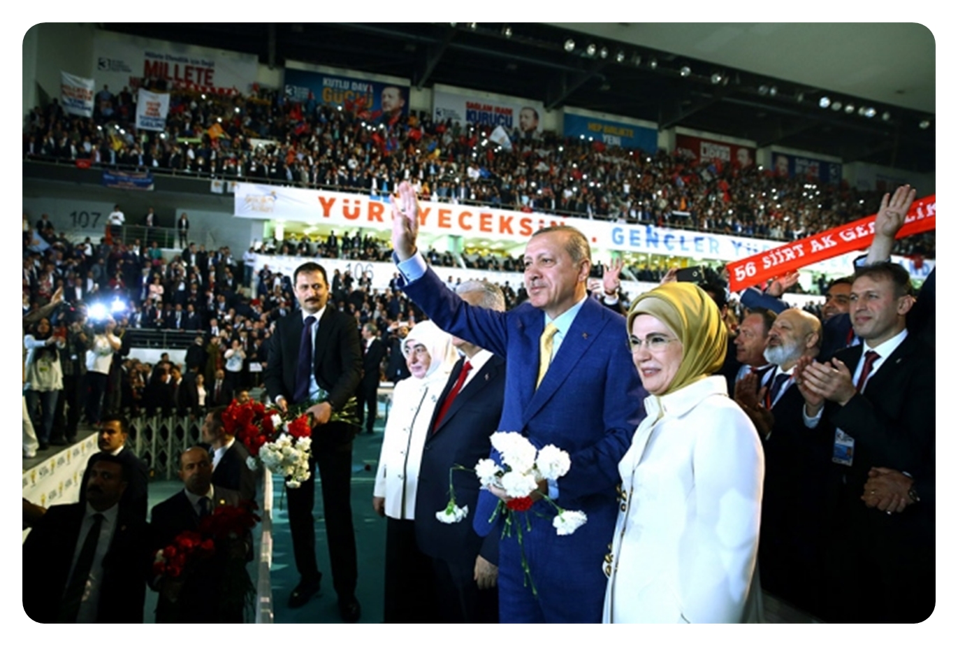 ئەردوغان قايتىدىن سايلاندى