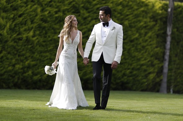 Boda de Kenan Imirzalıoğlu y Sinem Kobal (Hürriyet)