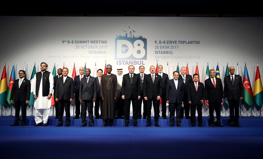 Foto-foto Sidang Kemuncak D-8 di Istanbul