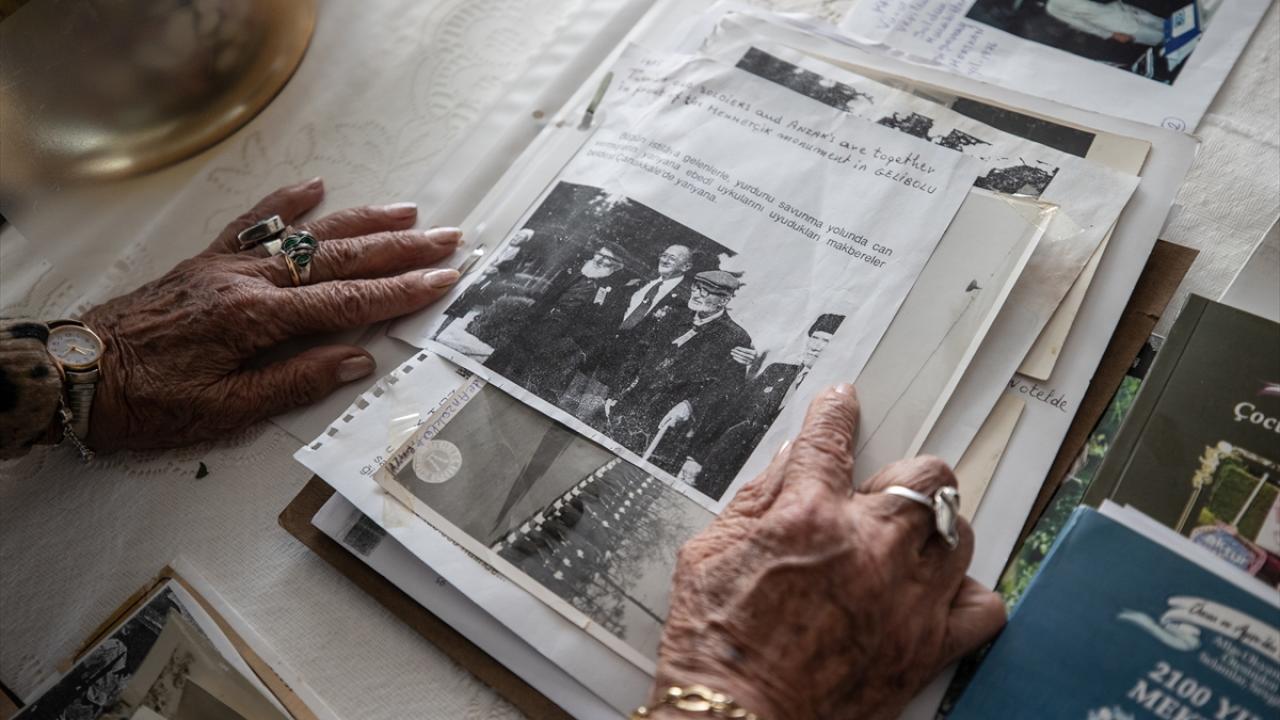 Vive con reliquias de su padre, veterano de la Victoria Naval de Çanakkale