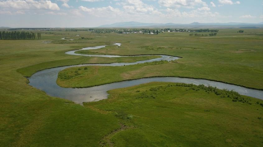 Los meandros en Kars forman panoramas maravillosos