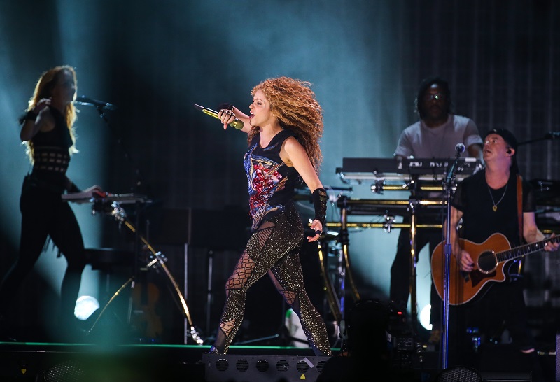 Hotunan Chasun da SHakira ta gudanar a Istanbul