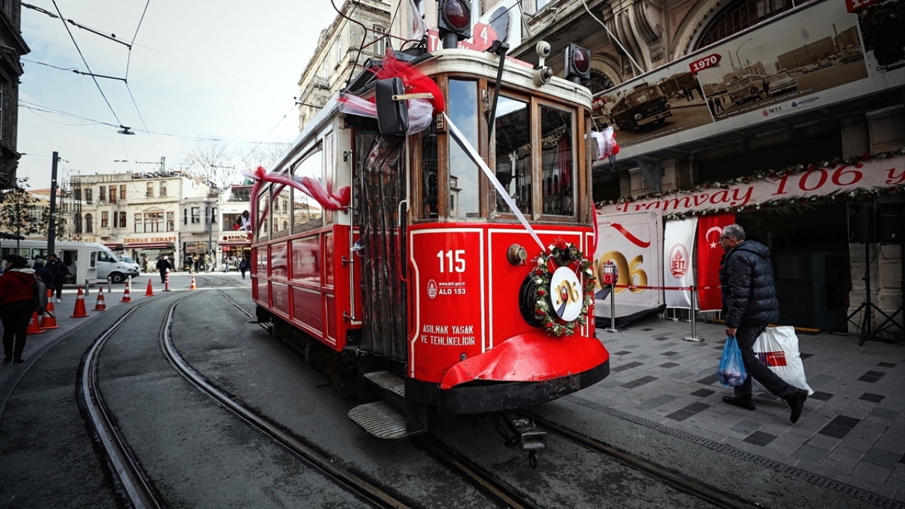 Tranvía nostálgico de Estambul