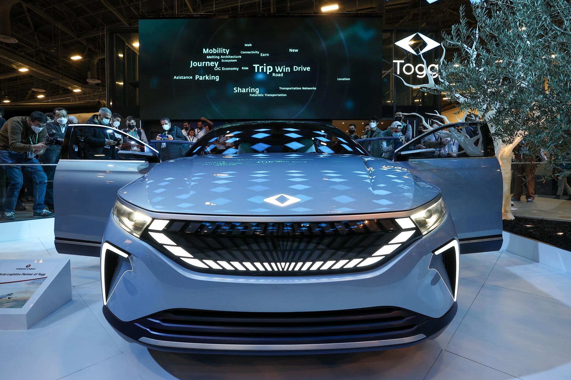 Prvi turski automobil Togg predstavljen na sajmu "CES 2022" u Las Vegasu