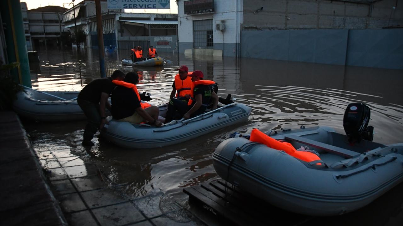 Inundaciones en Grecia