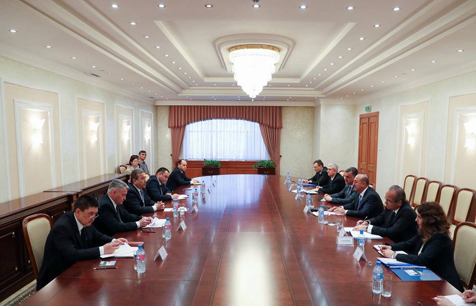 Çavuşoğlu-Özbekistan