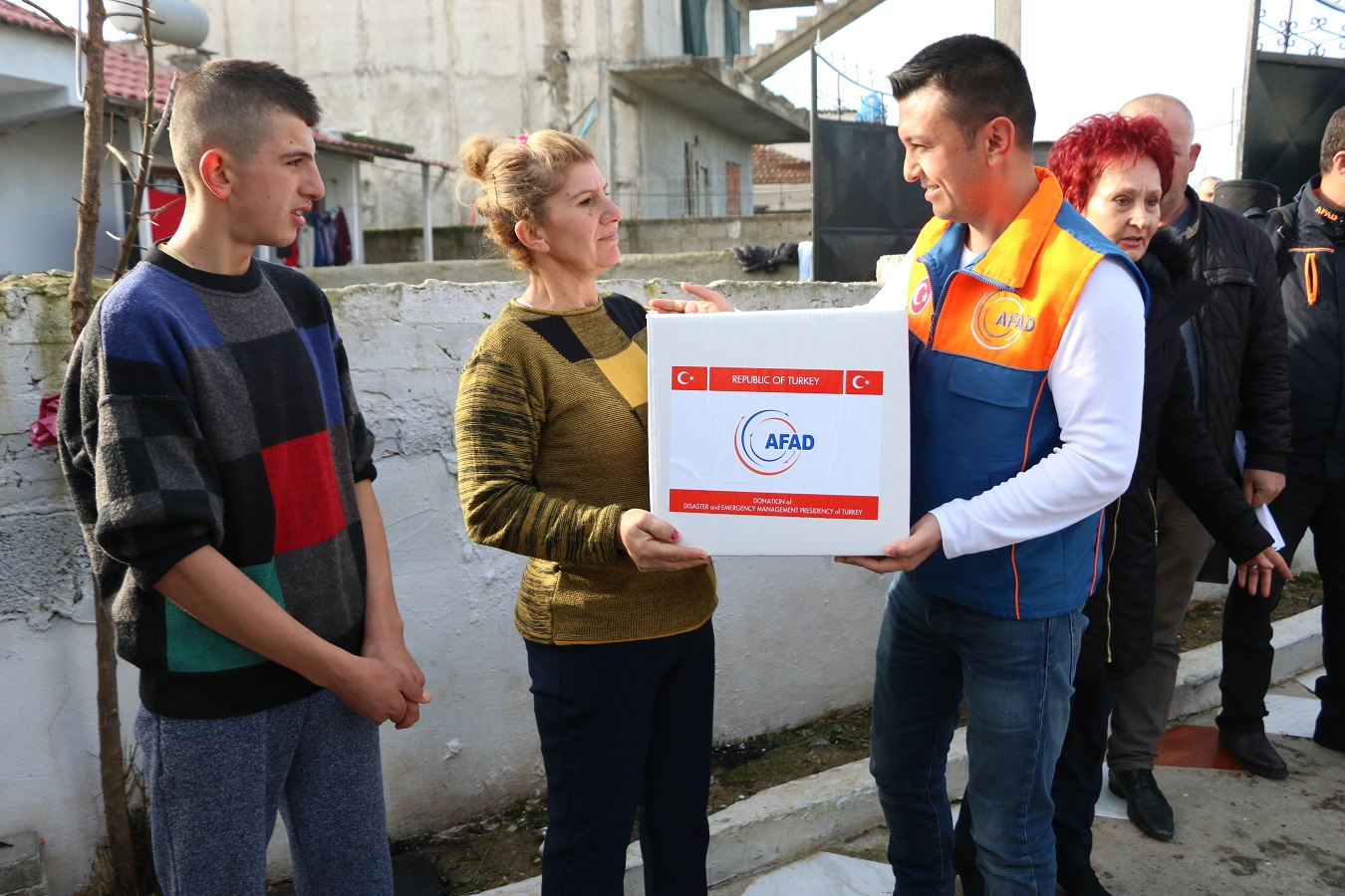 AFAD dhe Kizilay pranë popullit shqiptar