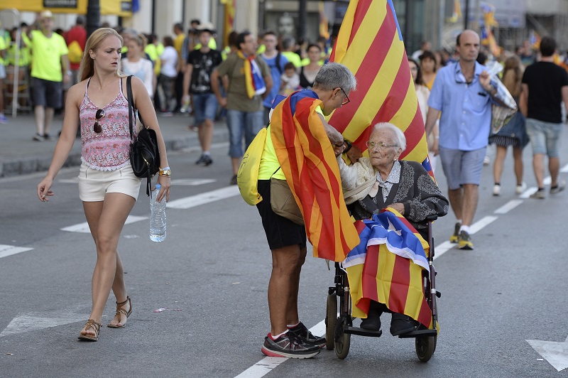La Diada 2018, fiesta oficial de Cataluña, en imágenes