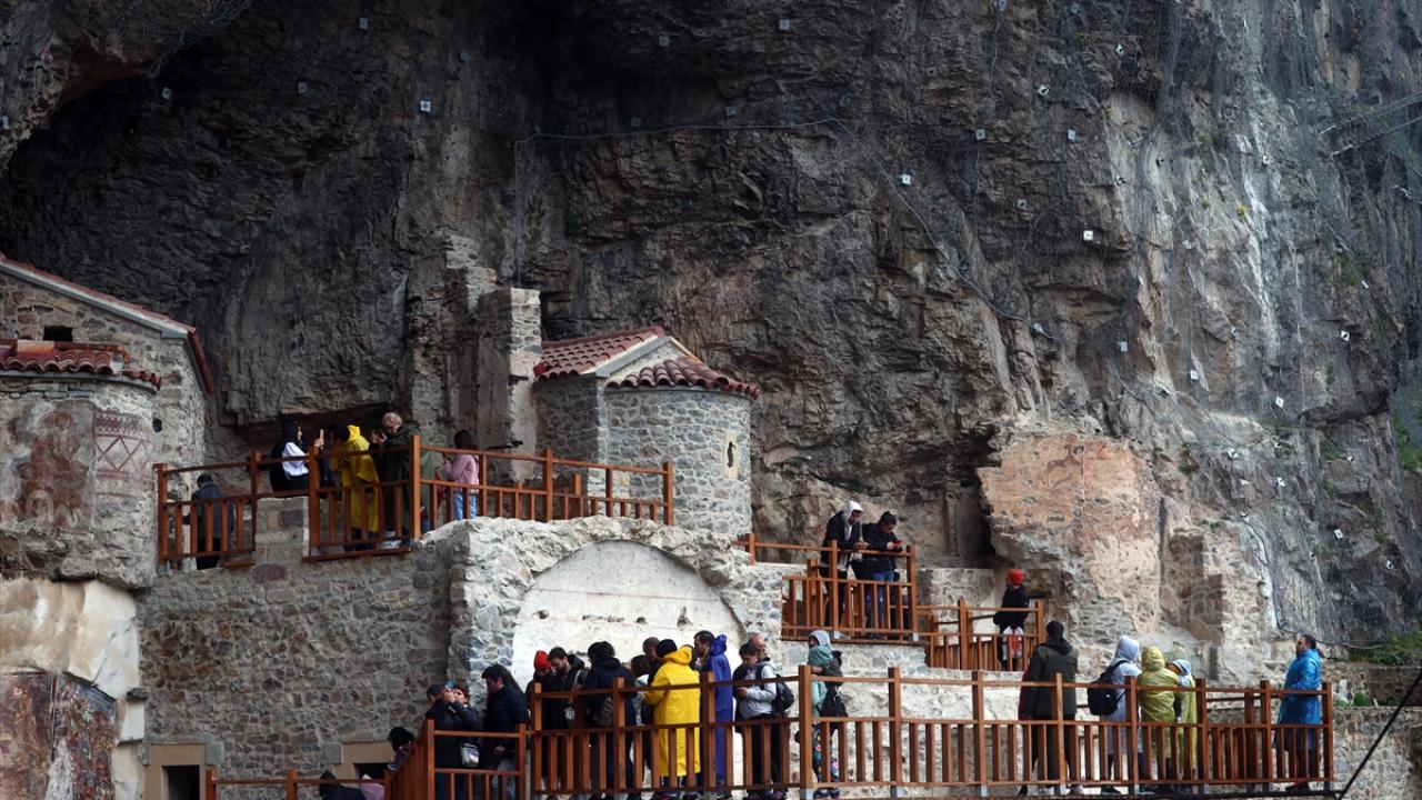 En el Monasterio de Sümela por primera vez fueron abiertos todos los espacios a los visitantes