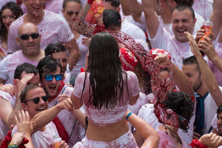 San-Fermin festiwaly başlady