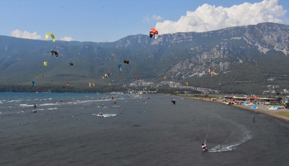 Intensidad del windsurf en el Golfo de Gokova