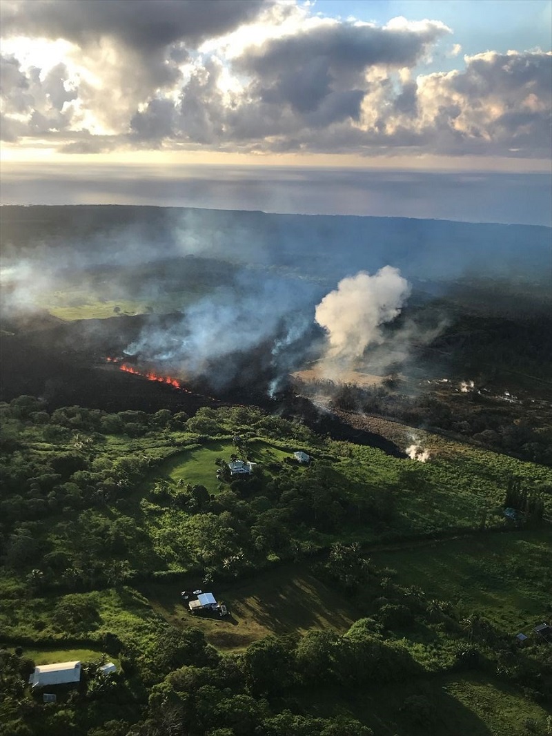 Foto Letupan Baru Gunung Berapi Kilauea