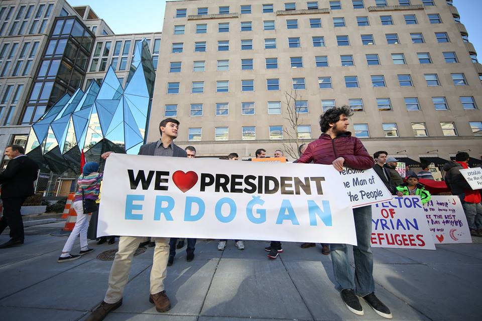 エルドアン大統領が大好きなアメリカ在住のトルコ国民たち