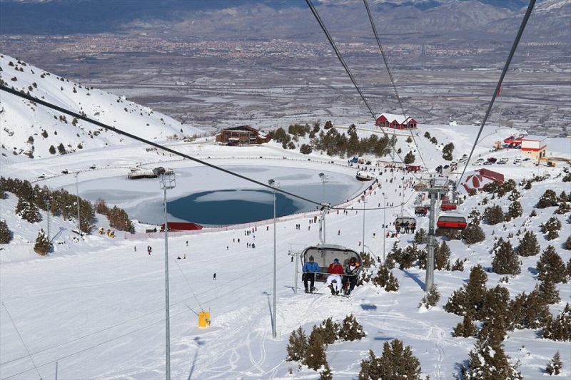 Musim Ski Telah Bermula di Gunung Ergan Erzincan-Turki