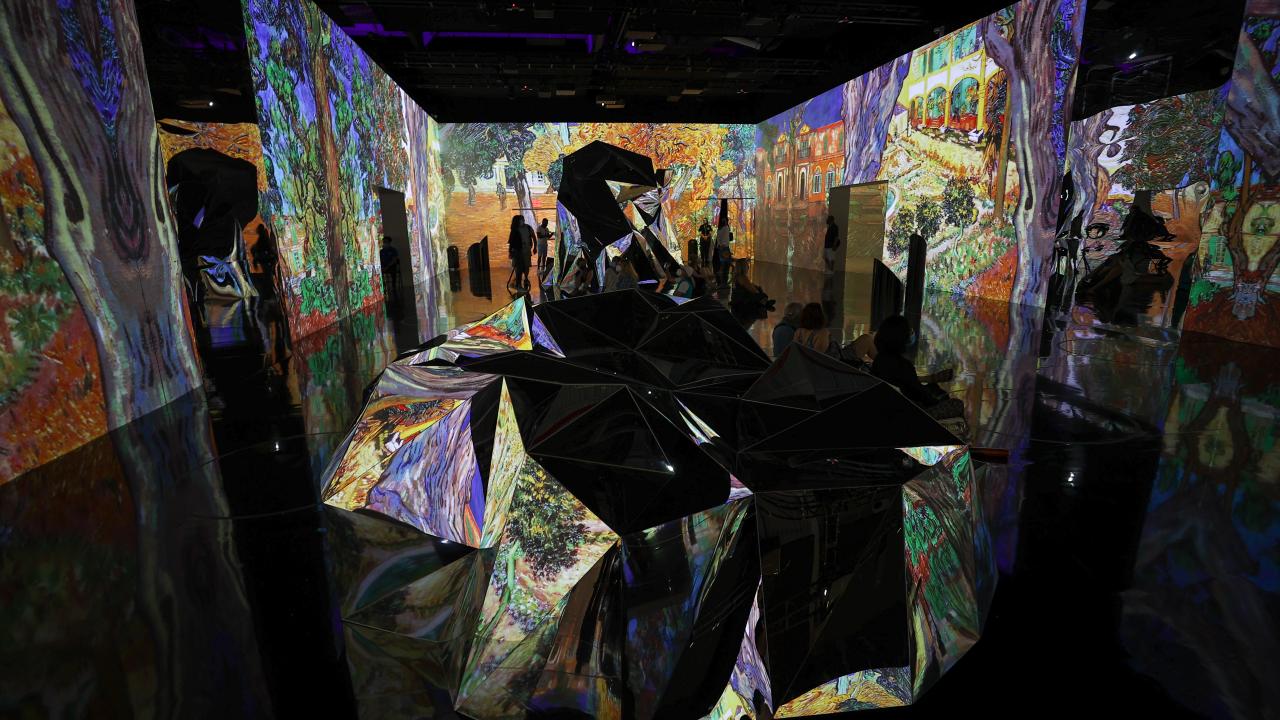 Inaugurada la exposición digital de Van Gogh en Nueva York