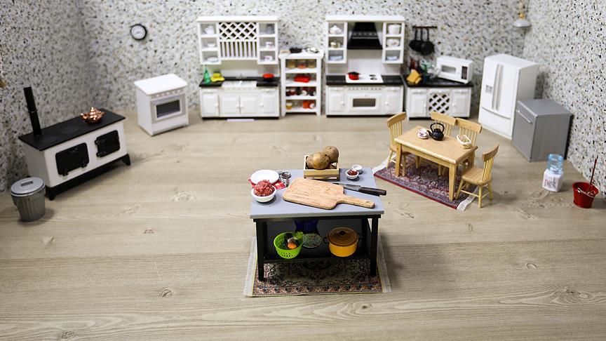 La forma más pequeña de la cocina turca