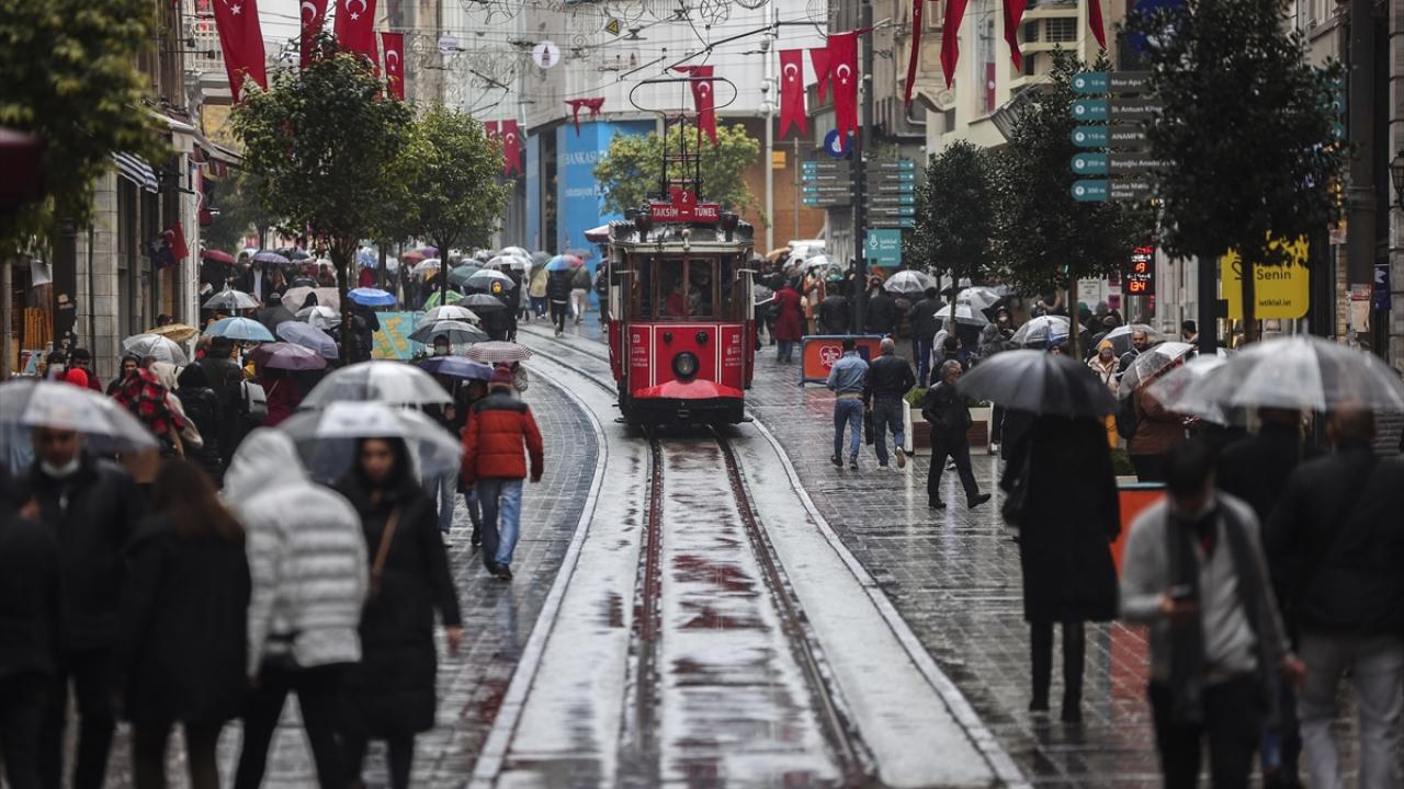 Fuerte lluvia en Estambul