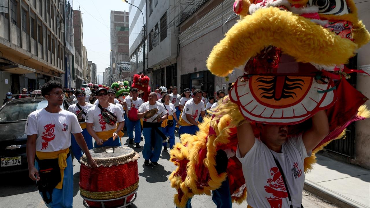 Celebraciones del año nuevo chino en Perú