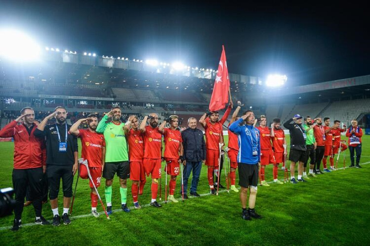 Turquía gana el Campeonato Europeo de Fútbol para Amputados