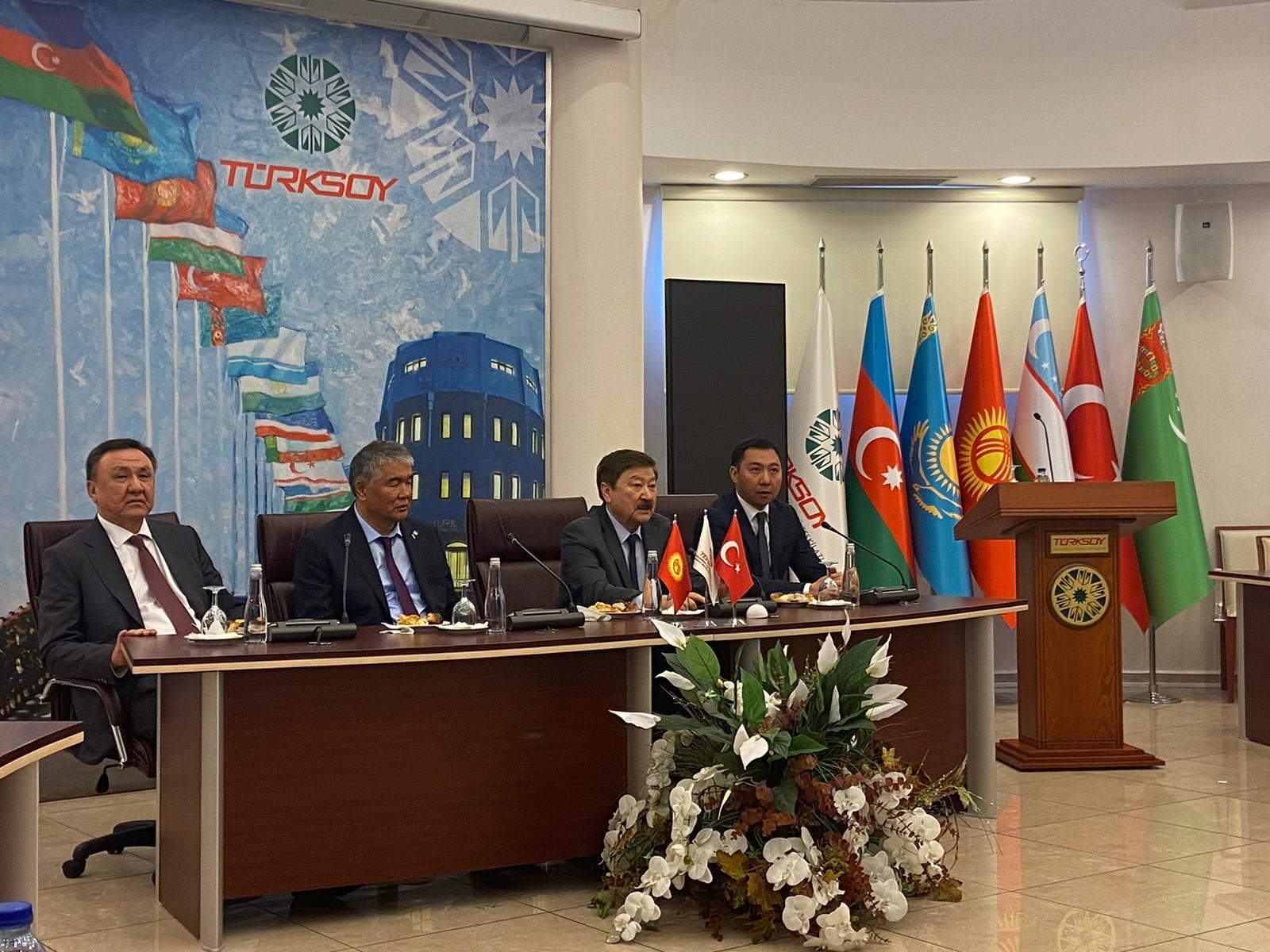 Маданият министри Азамат Жаманкуловдун Анкара шаарына иш сапары