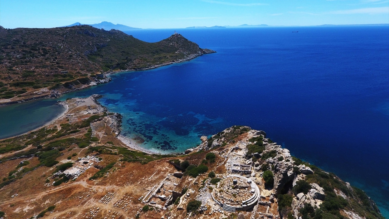 Qyteti antik Knidos në Turqi