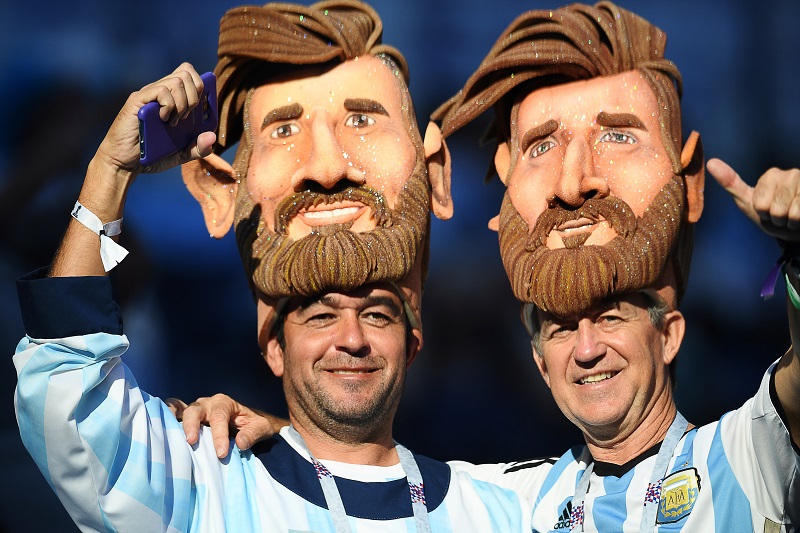Argentinanyň ýygyndysynyň janköýerleri