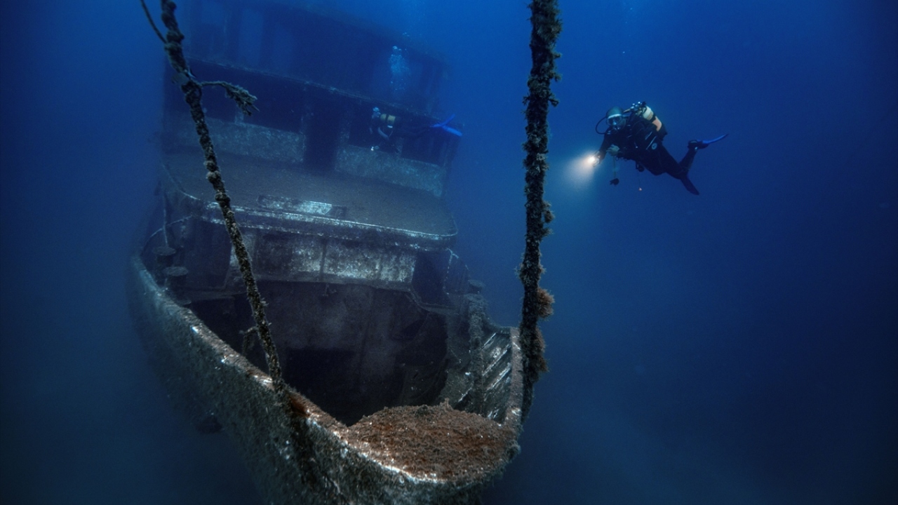 "Karaburun", el nuevo lugar de buceo favorito de los entusiastas del agua