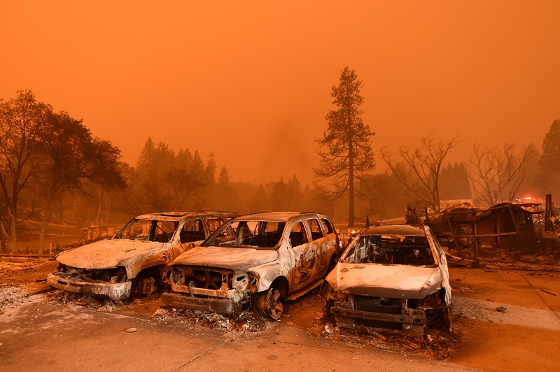 California enfrenta el incendio más destructivo de su historia (AFP)