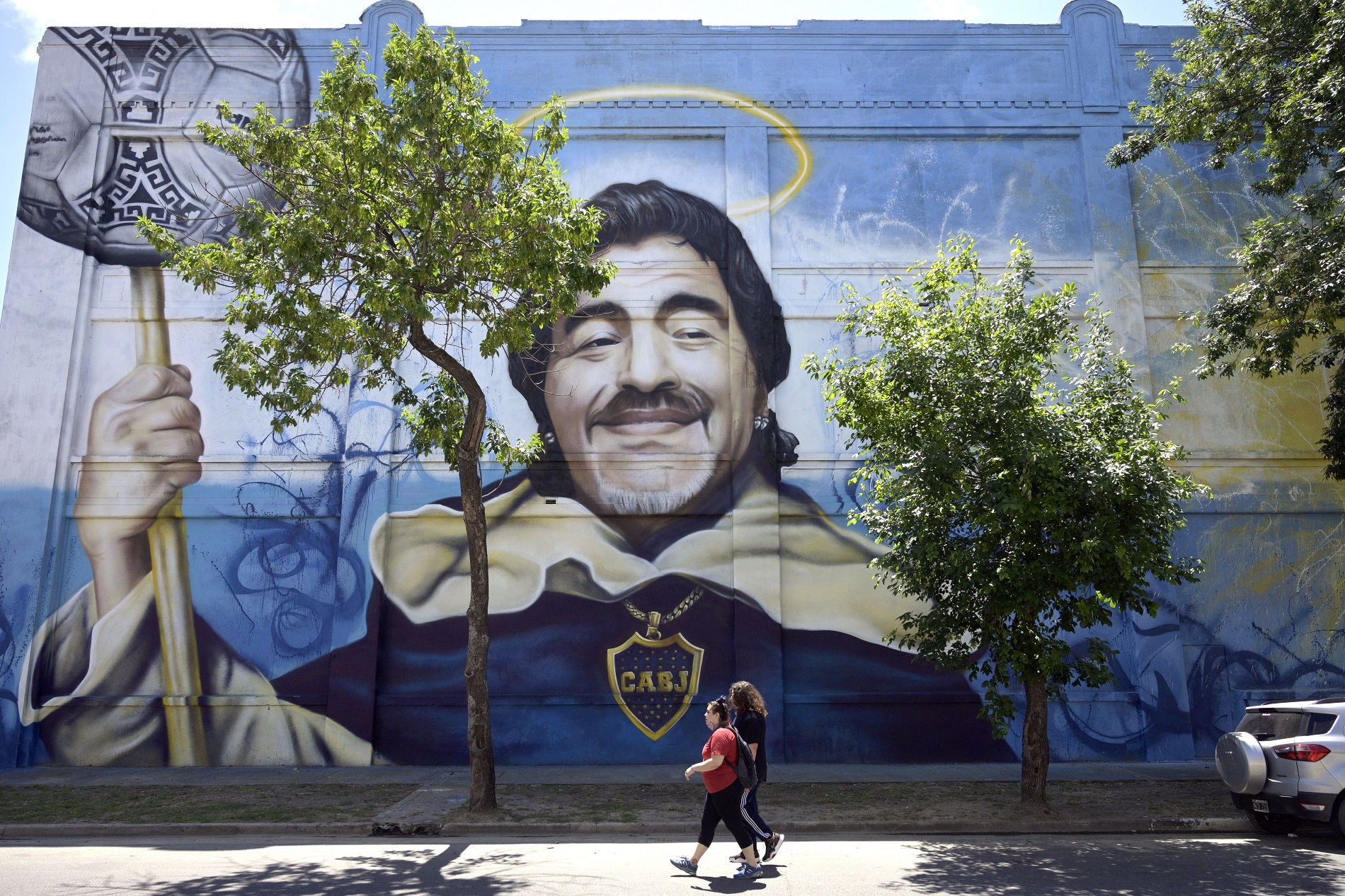 Maradona, la leyenda del fútbol, es recordado en el primer aniversario de su muerte