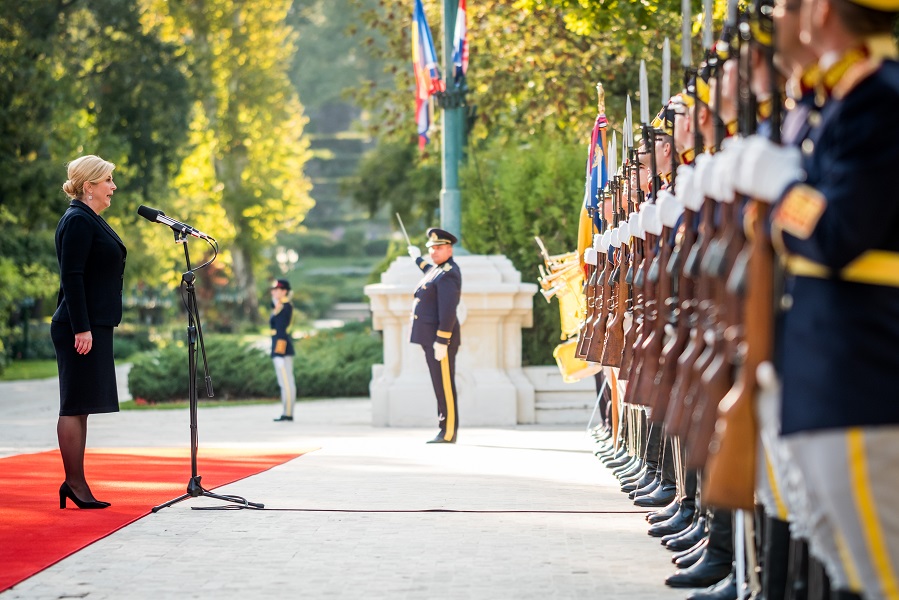 Hrvatska predsjednica Kolinda Grabar-Kitarović boravit će danas u jednodnevnom radnom posjetu Republici Turskoj