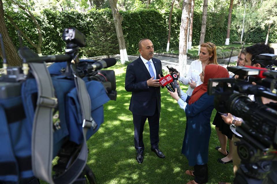 Çavuşoğlu-Özbekistan