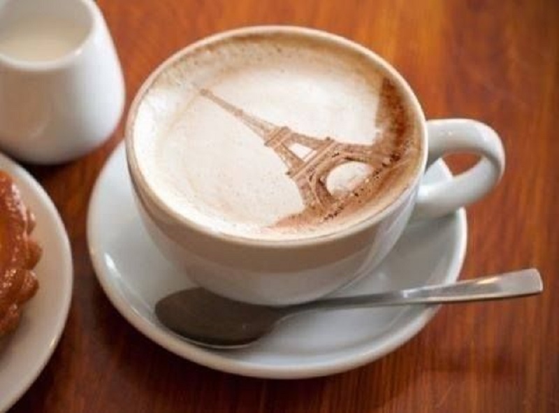 El arte de dibujar sobre el café