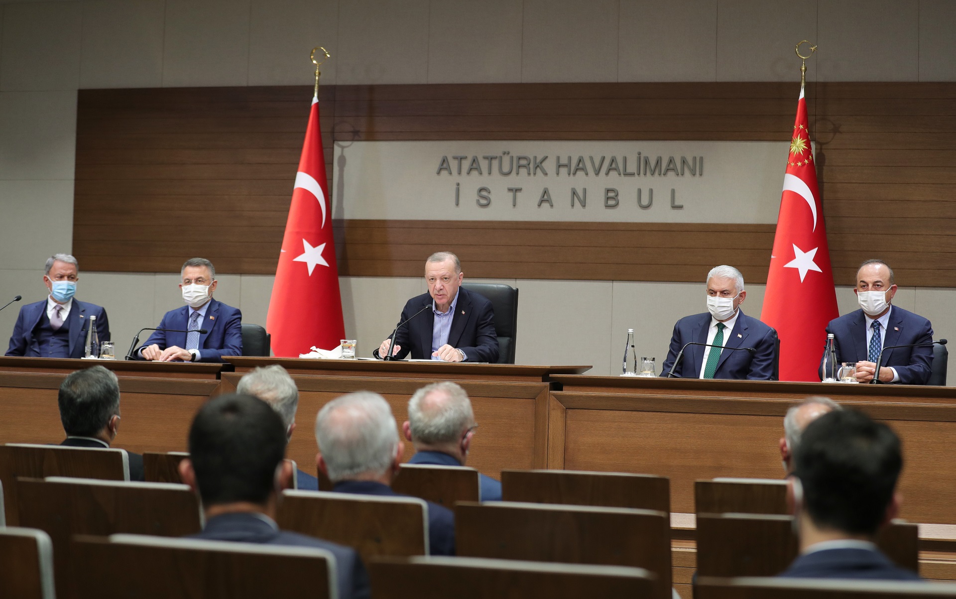 Recep Tayyip Erdogan si reca a Bruxelles