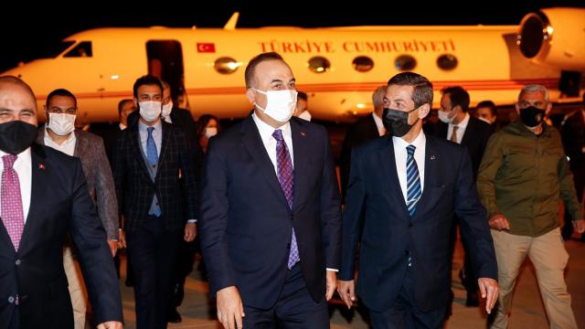 Cavusoglu e' in visita nella Repubblica Turca di Cipro del Nord