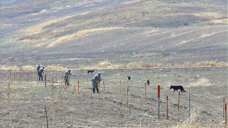 Հայաստանի օկուպացիայից ազատագրված Ադրբեջանի քաղաքներում ականազերծում է իրականացվում