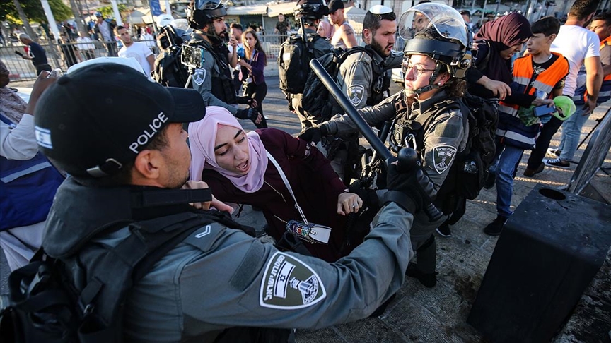 quddusta muhemmed eleyhissalamgha haqaret qilghan yehudiylargha qarshi namayish ötküzüldi