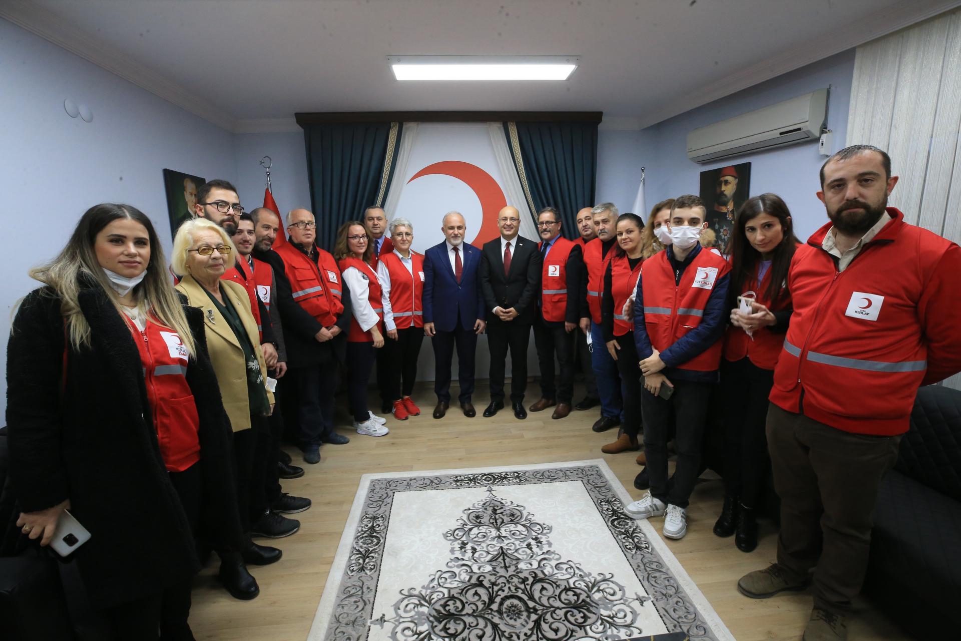 Turk Qizil yarim oy jamiyati, Belarus-Polsha chegarasida bo'lgan muhojirlarga yordam berishga tayyor