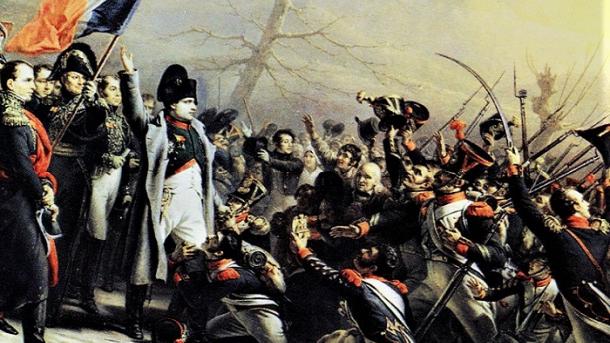 Hoy en 1804 Napoleon Bonaparte se declaró como el emperador de Francia