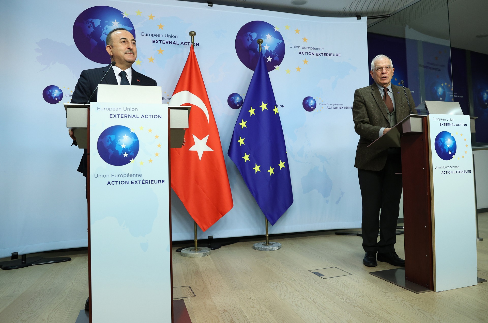 Vizita lui Mevlut Cavusoglu la Bruxelles