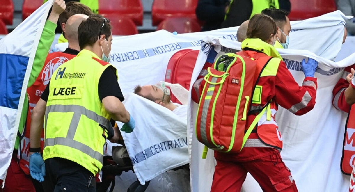 UEFA: Danski veznjak Christian Eriksen u stabilnom stanju