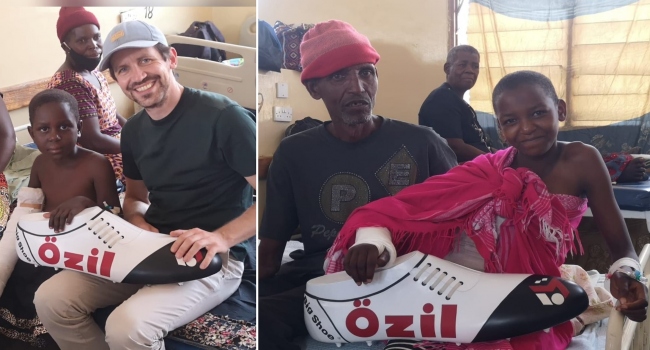 Sprijinul lui Mesut Ozil pentru copii africani
