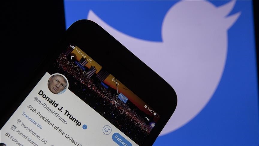 "Twitter" Trampın şəxsi hesabına girişi daimi əsasda bağlayıb
