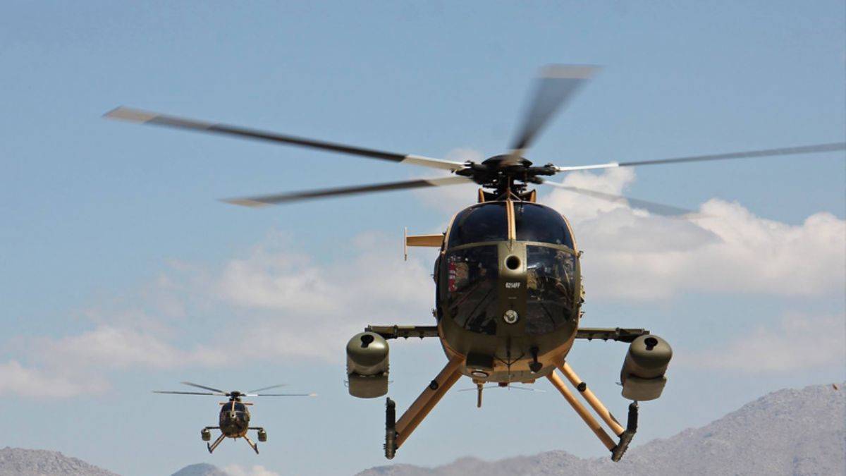 САЩ доставиха на Ливан шест хеликоптера MD-530F