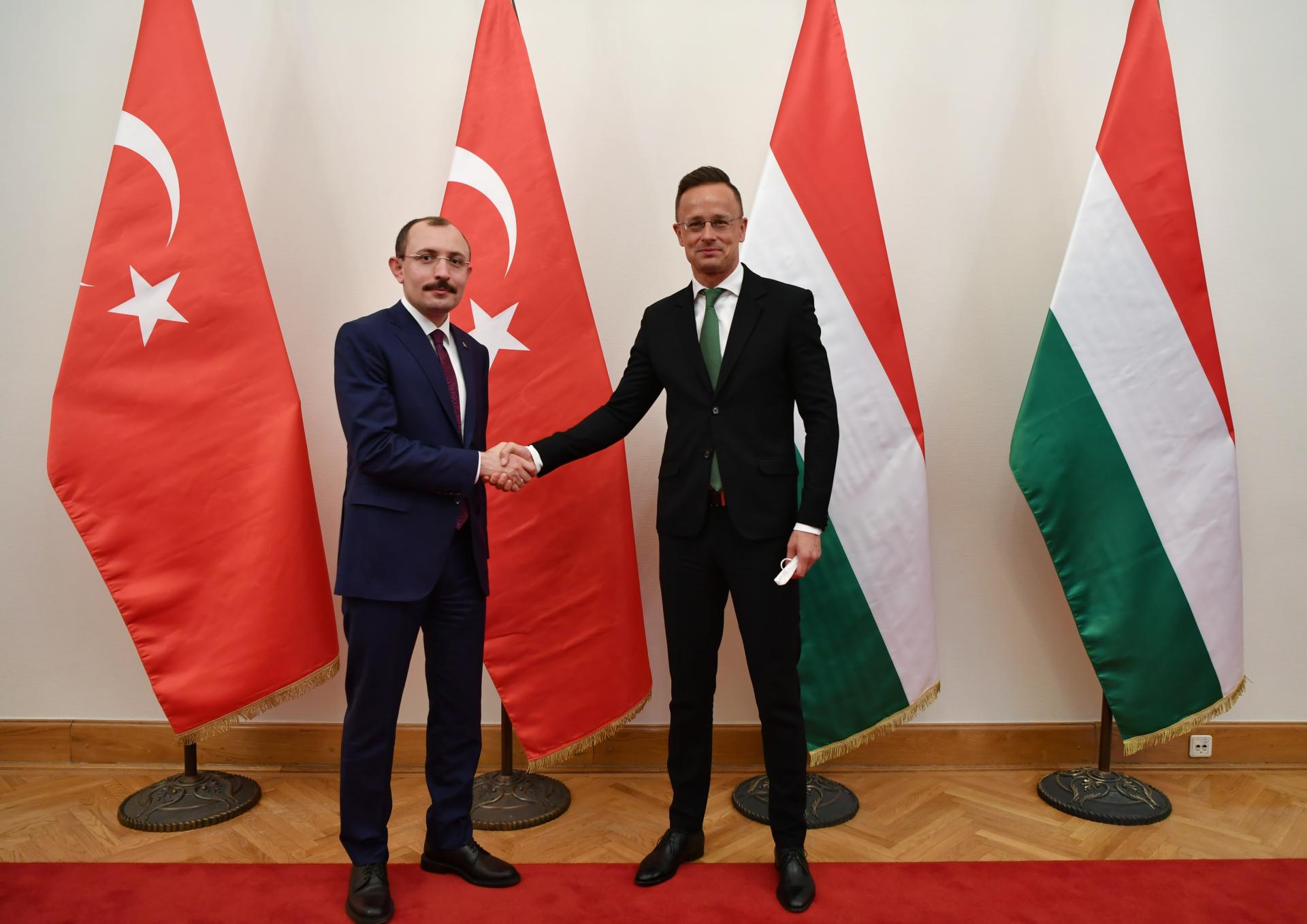 Ticarət naziri Mehmet Muş Macarıstanda bir sıra görüşlər keçirir