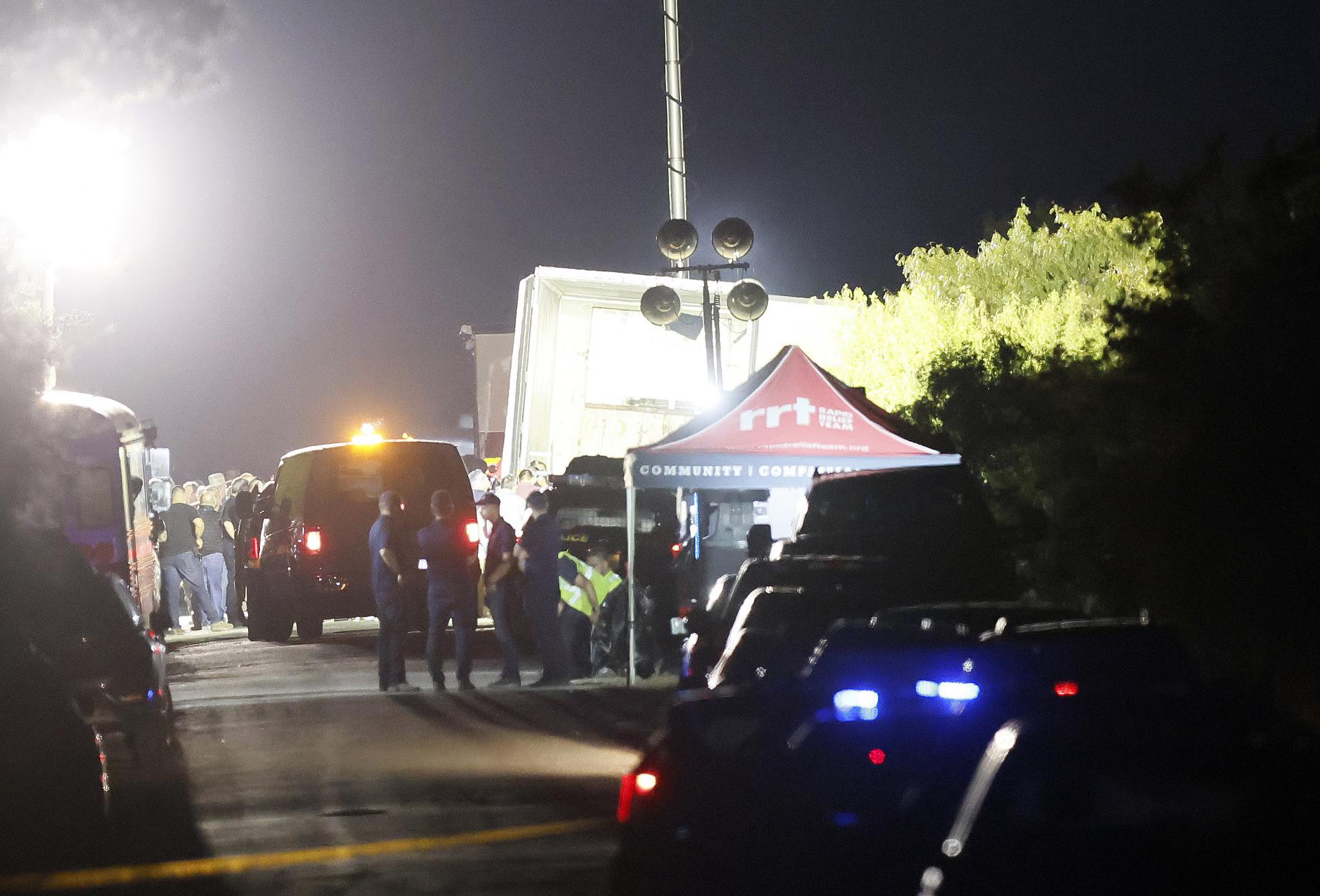 美国废弃卡车上50名移民死亡