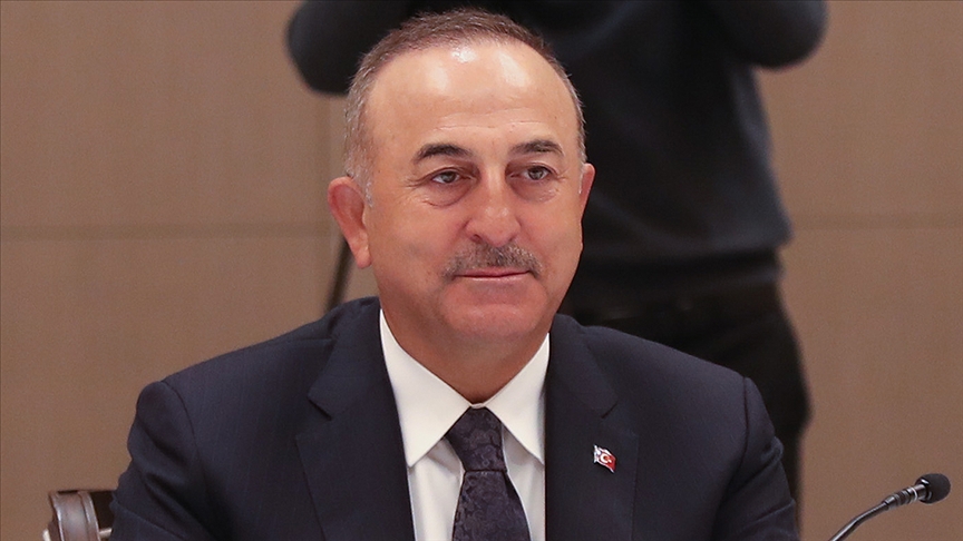 чавушоғлу афғанистан пирезиденти билән көрүшти
