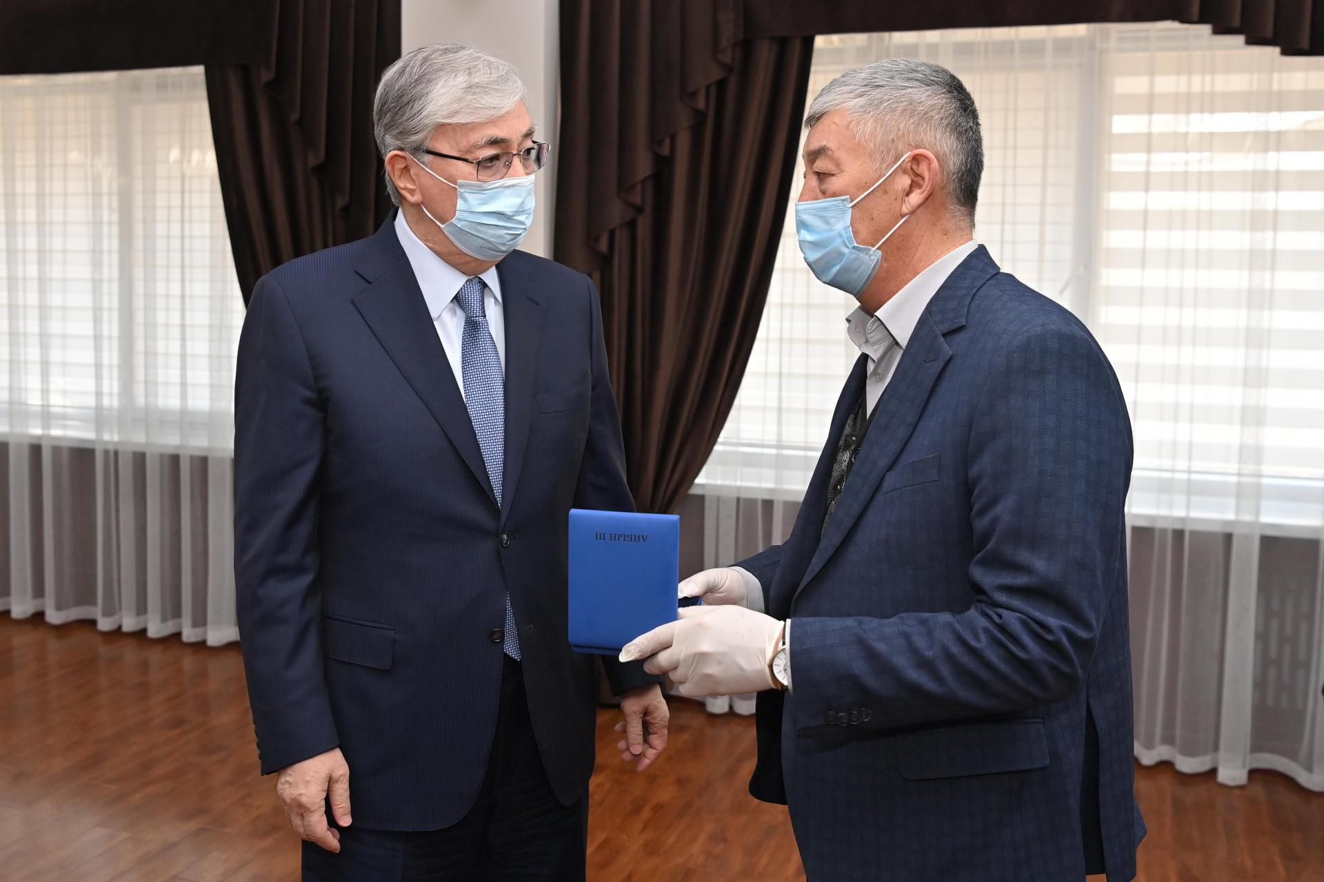Қазақстан президенті Қасым-Жомарт Тоқаев Алматыда